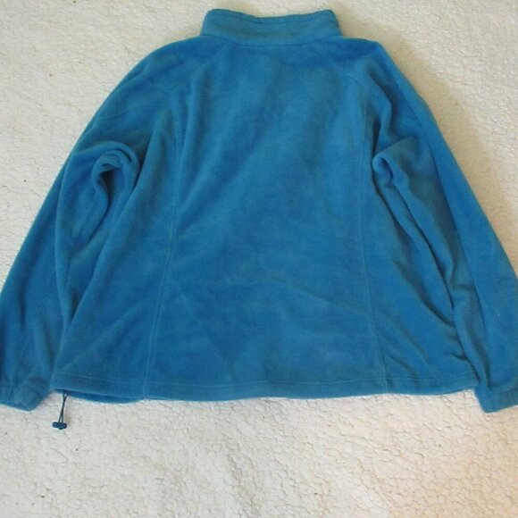 Columbia Women's Blue Full Zip Fleece Jacket Size 3XL - Picture 7 of 7